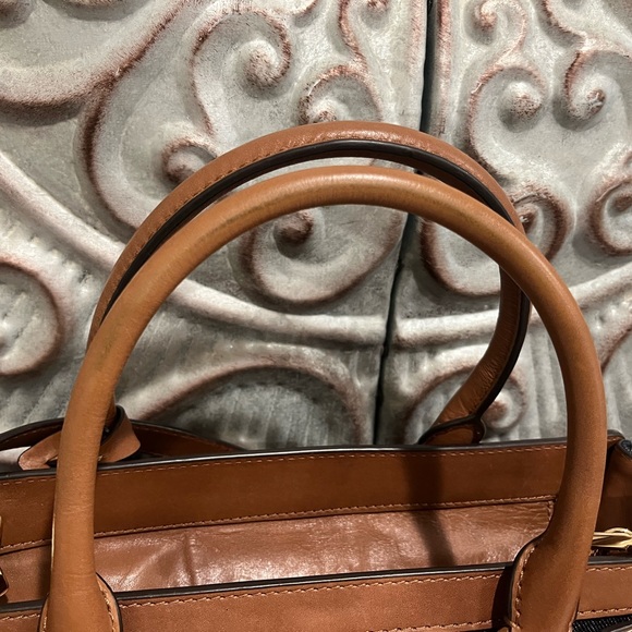 Authentic MICHAEL KORS Dillon Blue Denim Satchel VGC! - Picture 5 of 13